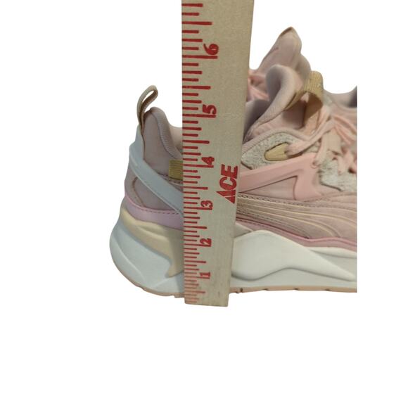 PUMA RS-X Lace Up 7 Sneakers Shoes Casual Multi Pink/White Peach - Picture 8 of 11